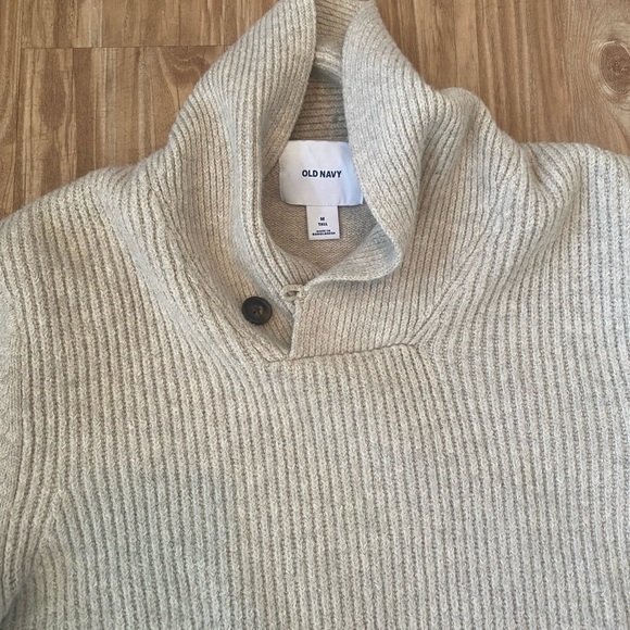 Old Navy Turtleneck Button Up Sweater - Picture 6 of 6